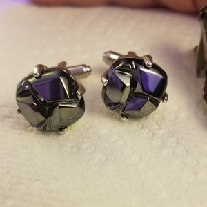 Vintage Sarah Coventry tie clip cuff link set